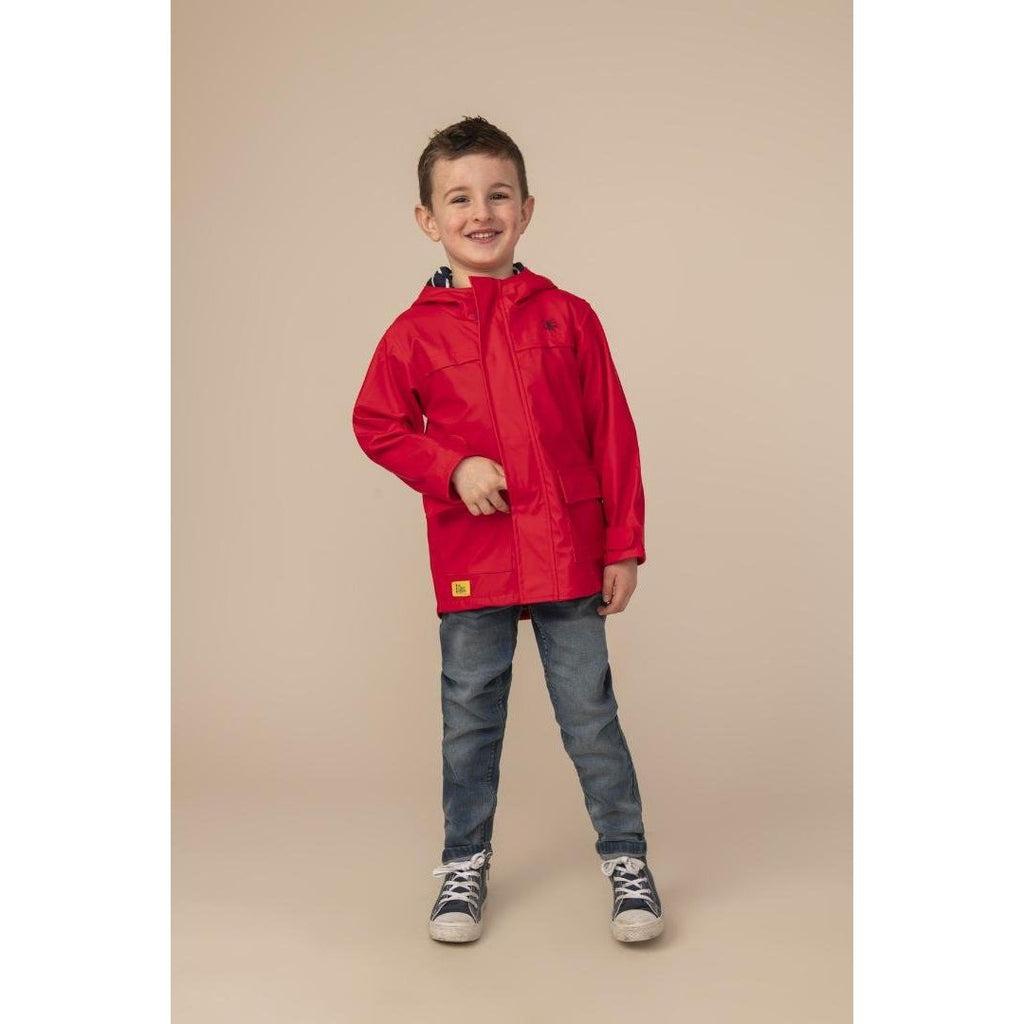 Little Lighthouse Anchor Jacket - Pillar Box - Beales department store