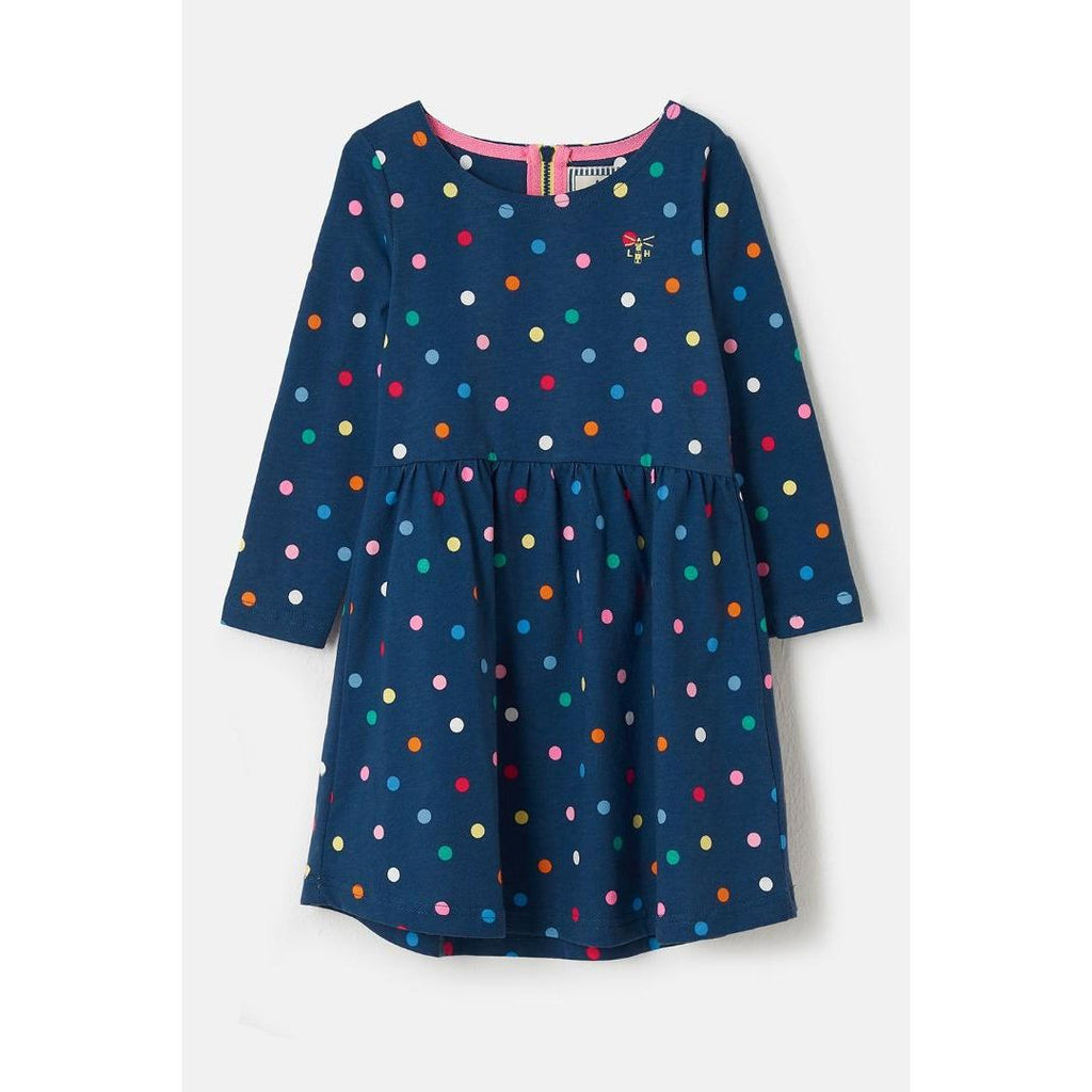 Little Lighthouse Ellie Dress - Dot Print - Beales department store