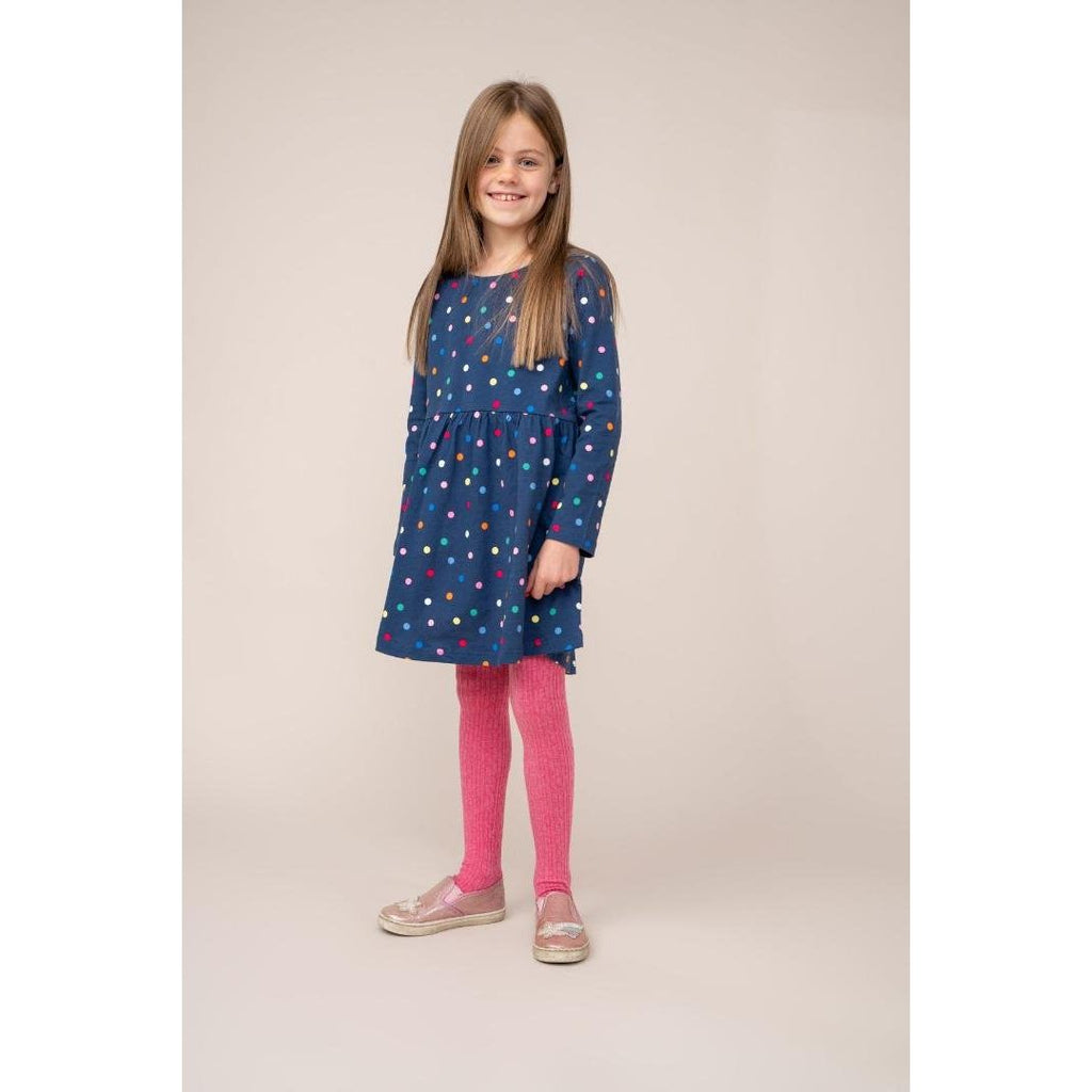 Little Lighthouse Ellie Dress - Dot Print - Beales department store