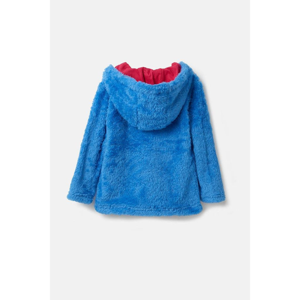 Little Lighthouse Gracie Girls Sherpa Fleece - Cornflower - Beales department store