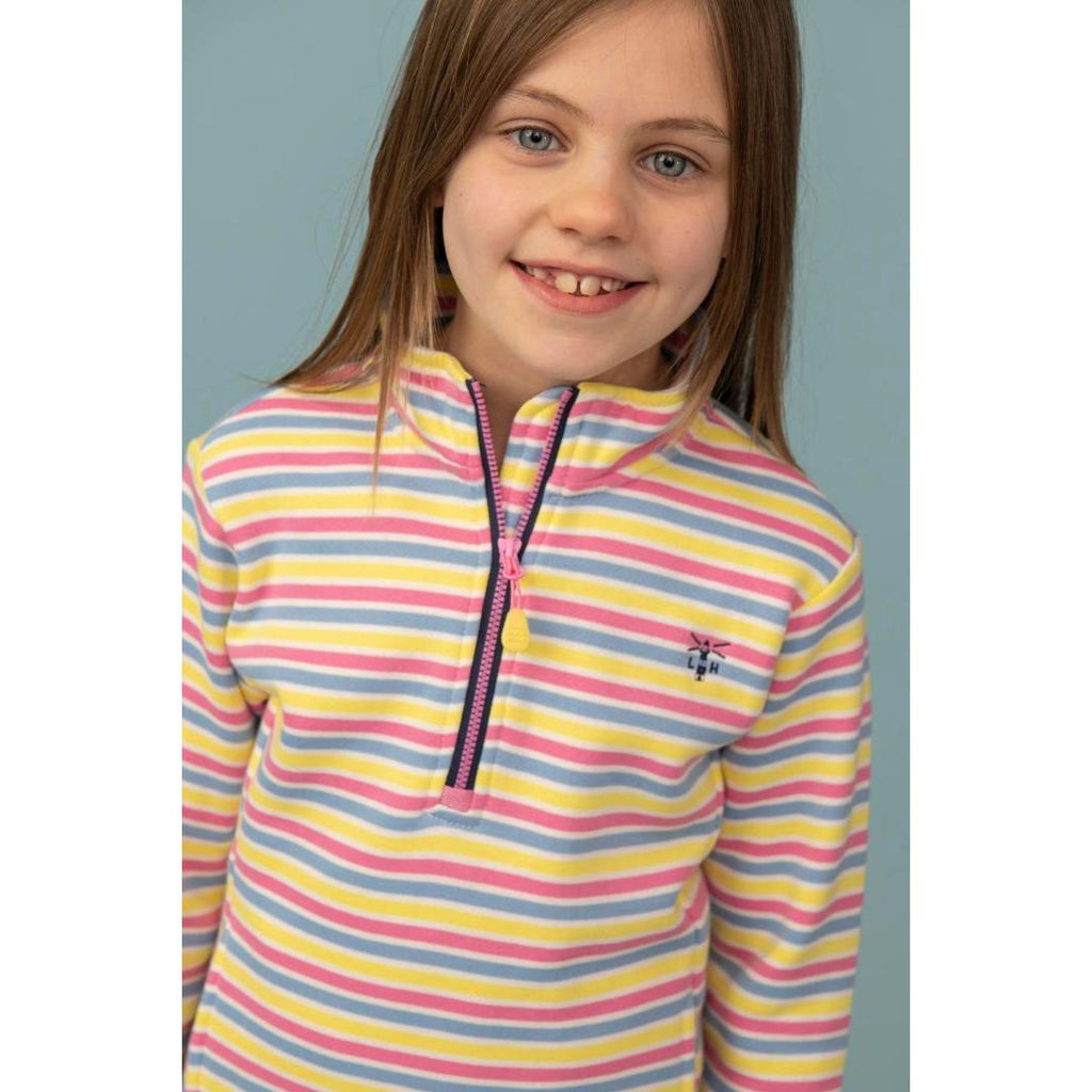 Little Lighthouse Robyn Sweatshirt - Multi Stripe - Beales department store