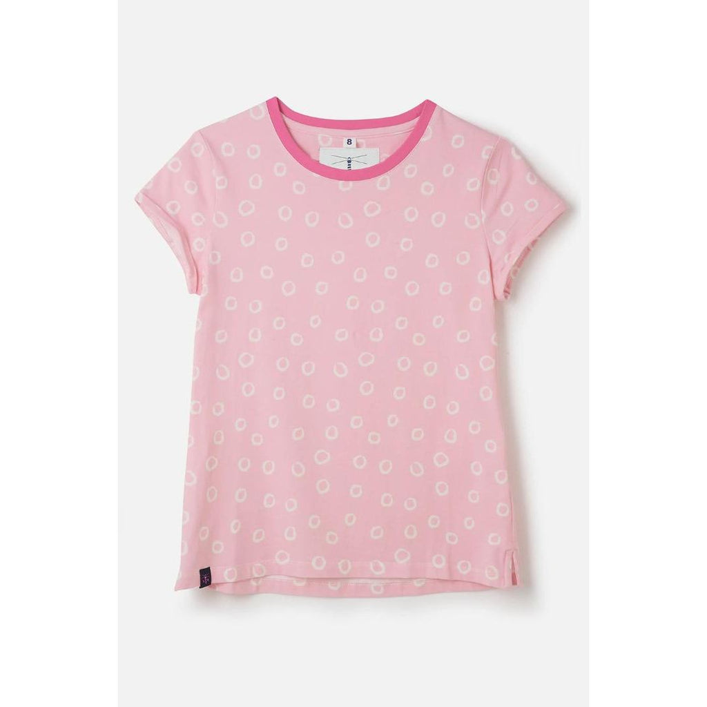 lLighthouse Causeway Tee - Rose Pink Circle - Beales department store