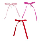 Red & Pink Satin Bow Drink Markers- 10 Inner Pack