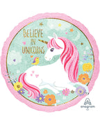 Magical Unicorn Balloon - 18" Foil Balloon