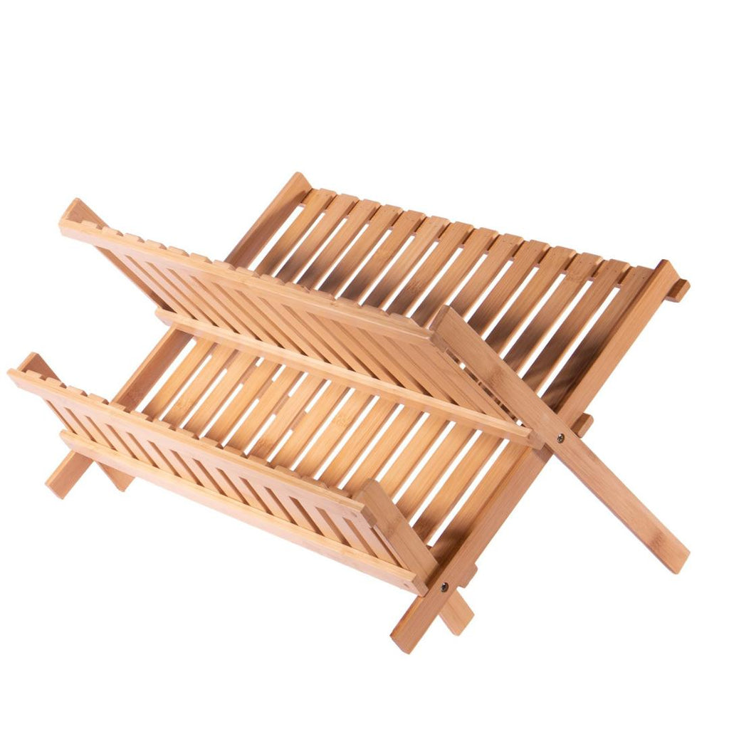 Maison & White Bamboo Dish Drying Rack - Beales department store