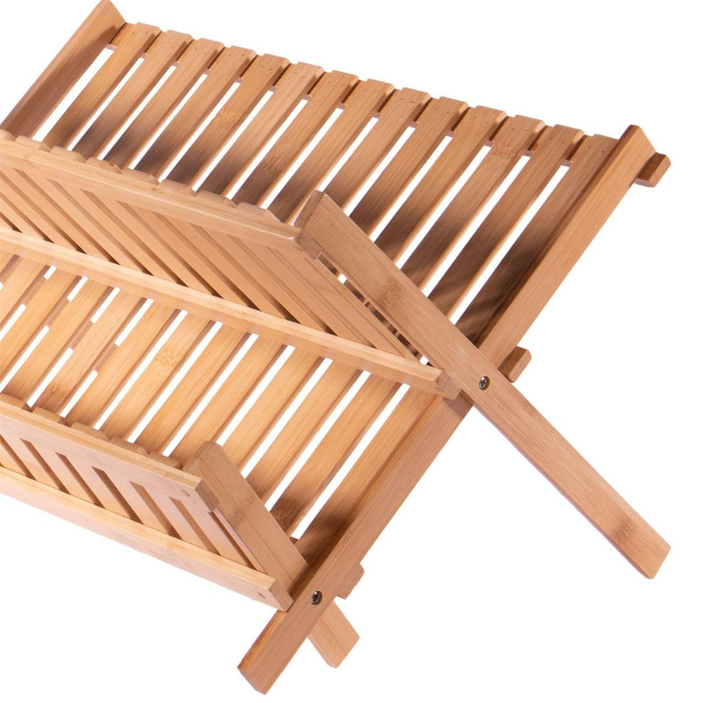 Maison & White Bamboo Dish Drying Rack - Beales department store