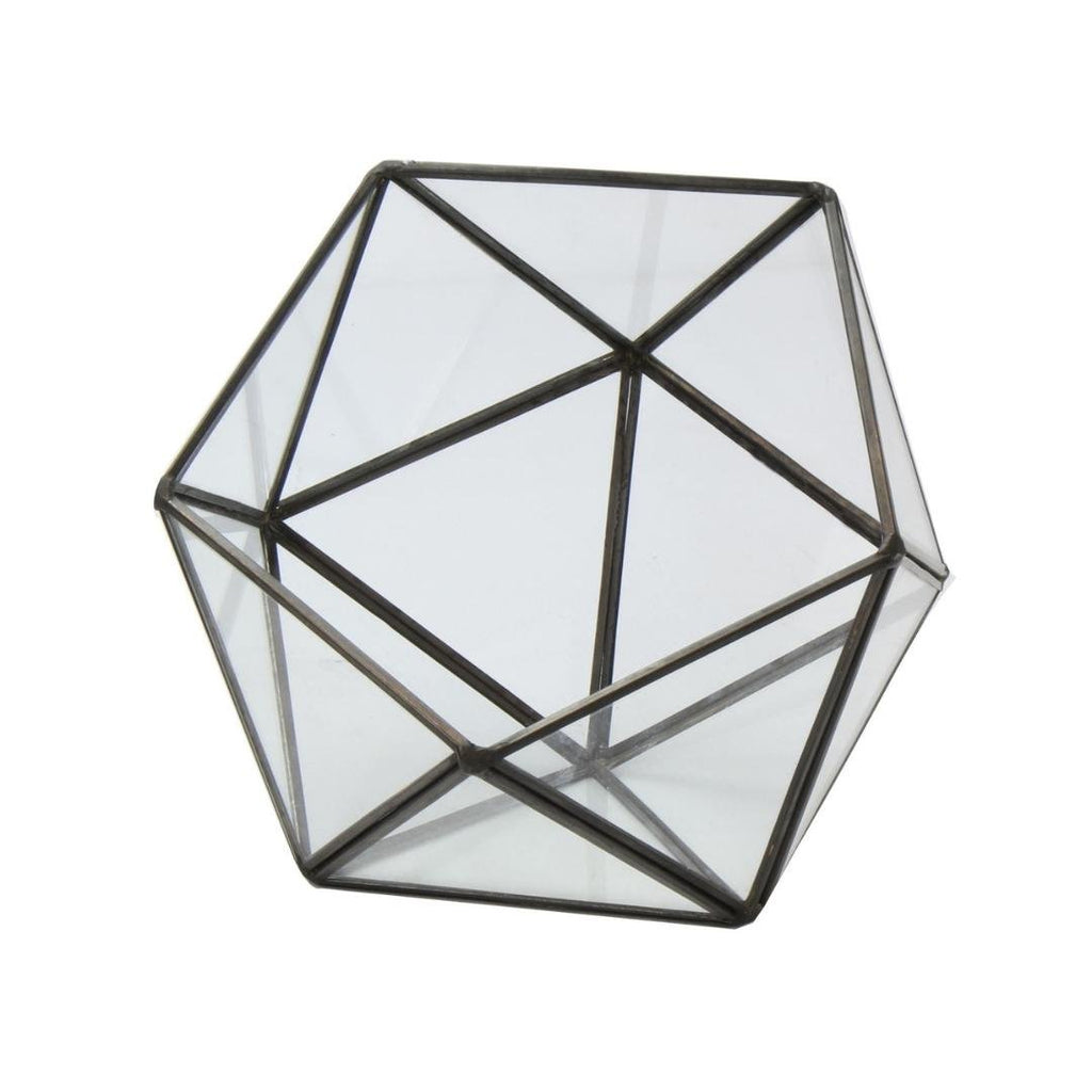 Maison & White Half Ball Glass Terrarium - Beales department store