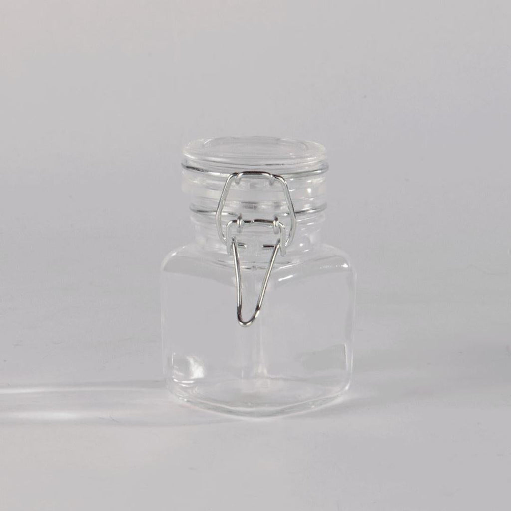 Maison & White Mini Glass Spice Jars - Pack of 12 - Beales department store