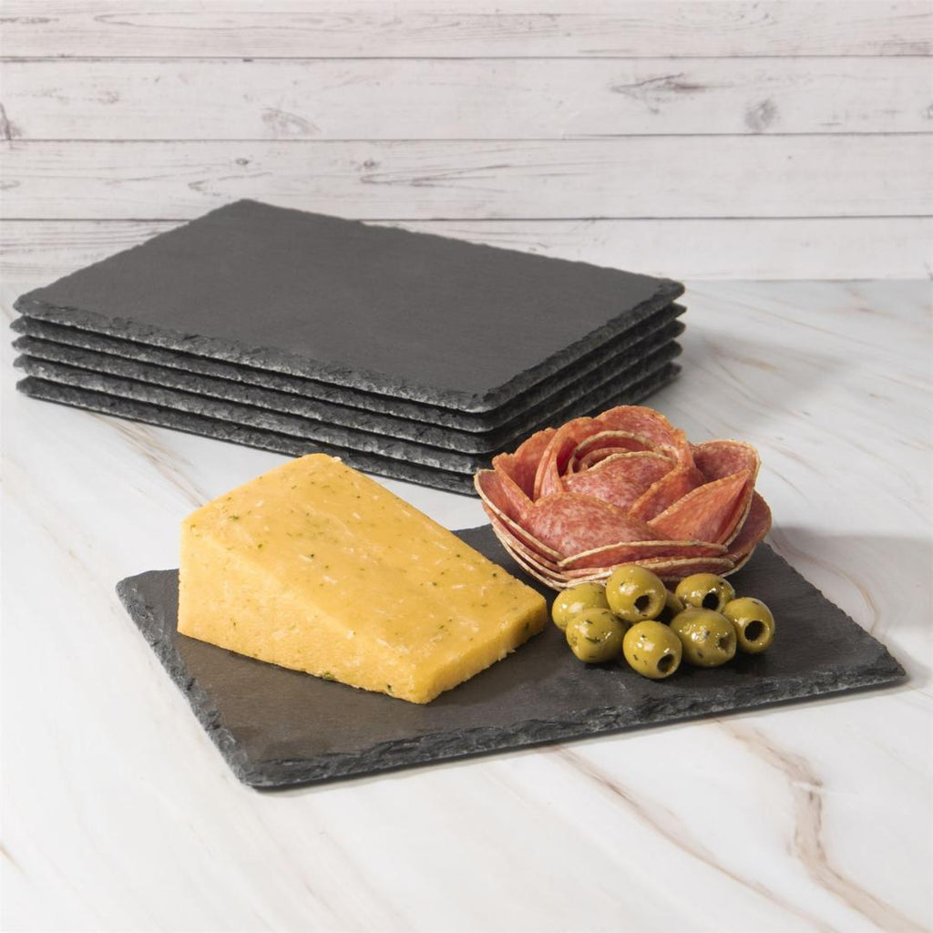 Maison & White Slate Cheese Boards - Set of 6 - Beales department store