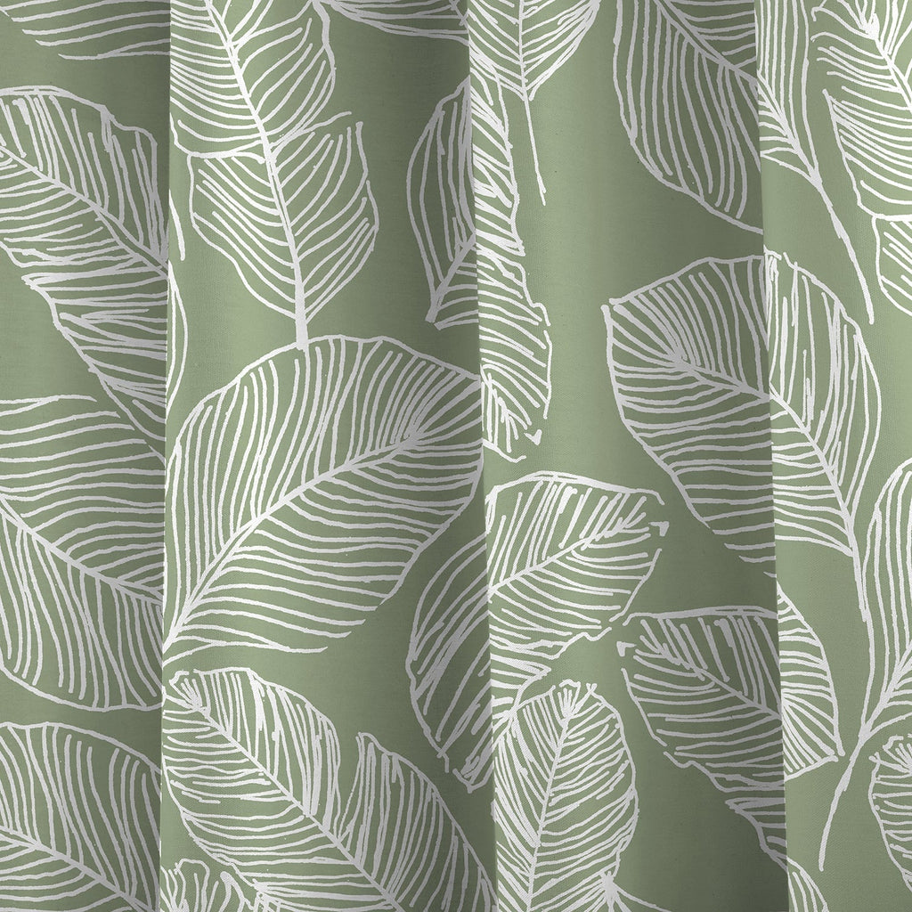 Matteo Green Eyelet Curtains