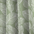 Matteo Green Eyelet Curtains