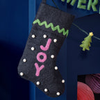 Joy Felt Christmas Stocking- 5 Inner Pack
