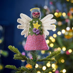 Felt Christmas Angel Tree Topper