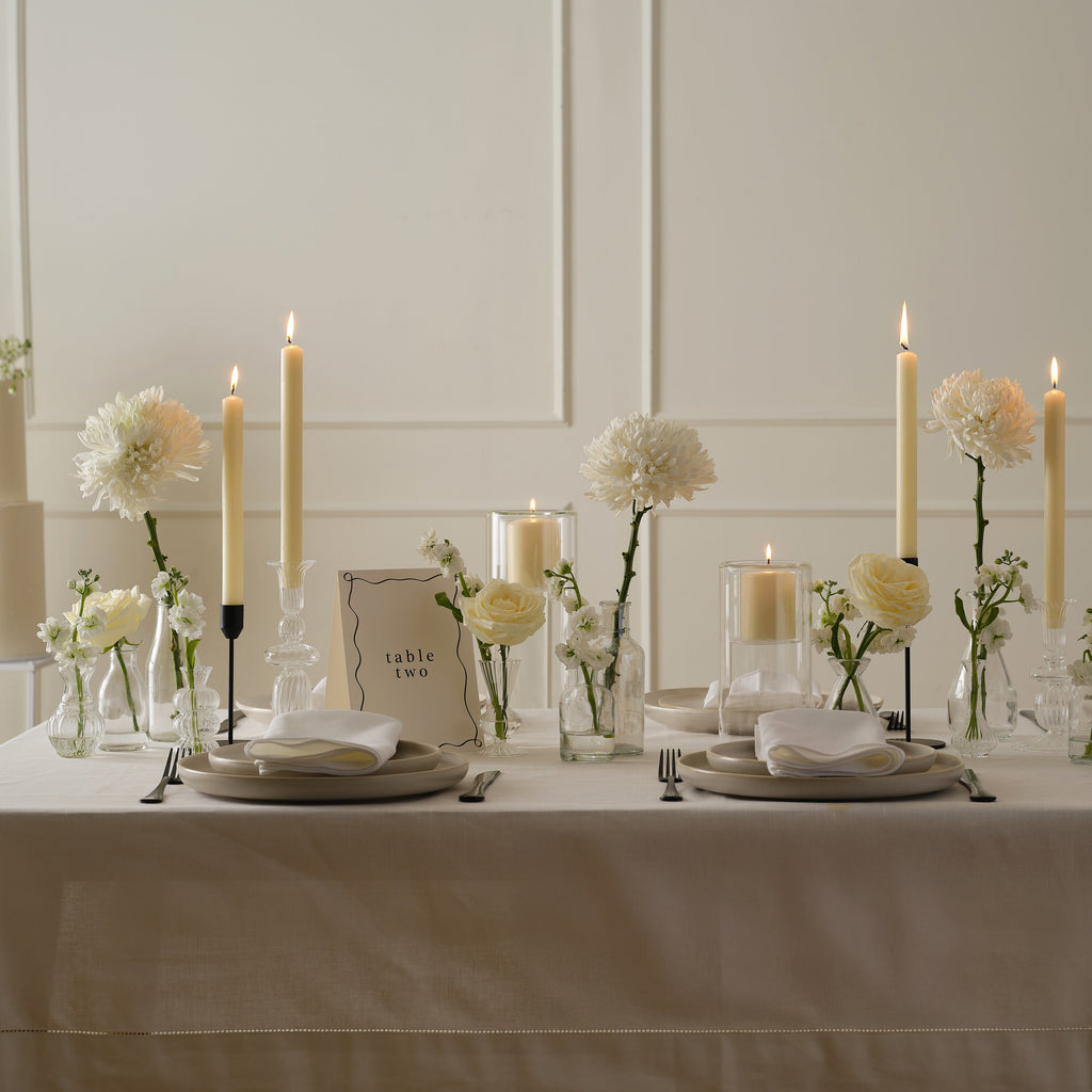 Black and White 'Happily Ever After' Wedding Party Horns
