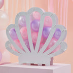 Shell Shaped Balloon Mosaic Stand Kit