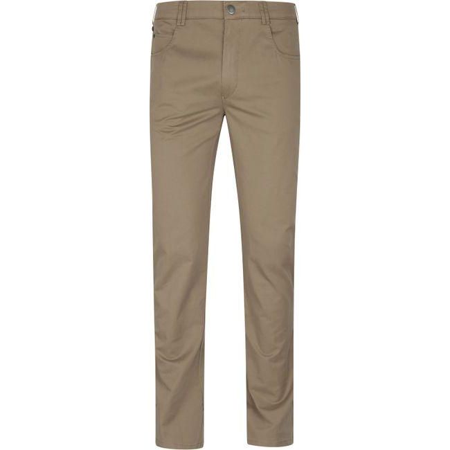 Meyer Men's Dubai Super Stretch Chino Trousers - Sage - Beales department store