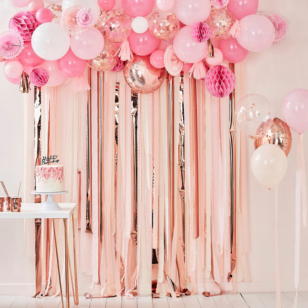 Rose Gold Fountain Balloon Weight