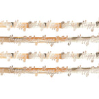 Gold Foil Happy Birthday Banner- 5 Inner Pack