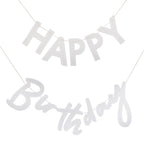 Acrylic Happy Birthday Bunting- 5 Inner Pack