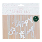 Acrylic Happy Birthday Bunting- 5 Inner Pack