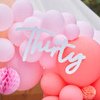 30th Birthday Balloon Arch Sign- 5 Inner Pack