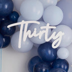 30th Birthday Balloon Arch Sign- 5 Inner Pack
