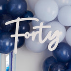 40th Birthday Balloon Arch Sign- 5 Inner Pack