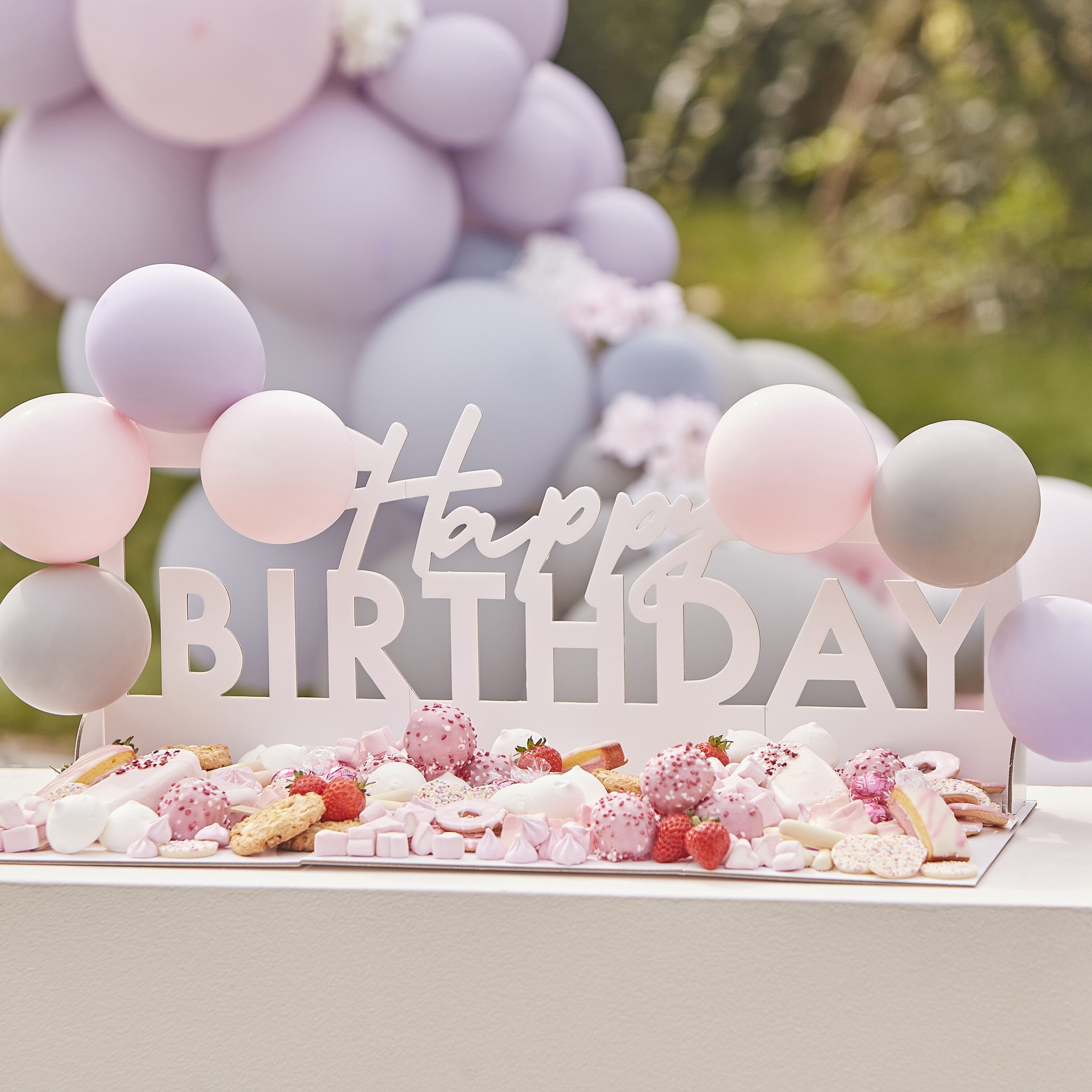 Happy Birthday Grazing Board