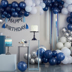 Navy, Blue & Mint Paper Cups