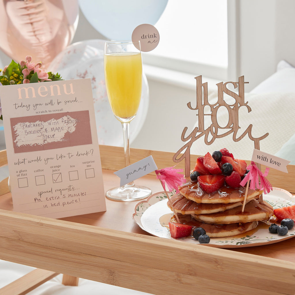 Customisable Breakfast in Bed Set- 5 Inner Pack