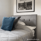 Lowther Grey Velvet Ottoman Storage Bed