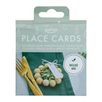 Wooden Place Card Holder with Foliage- 5 Inner Pack