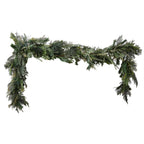 Luxe Pine and Cypress Foliage Christmas Garland- 5 Inner Pack