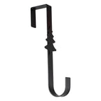 Black Metal Christmas Wreath Door Hanger