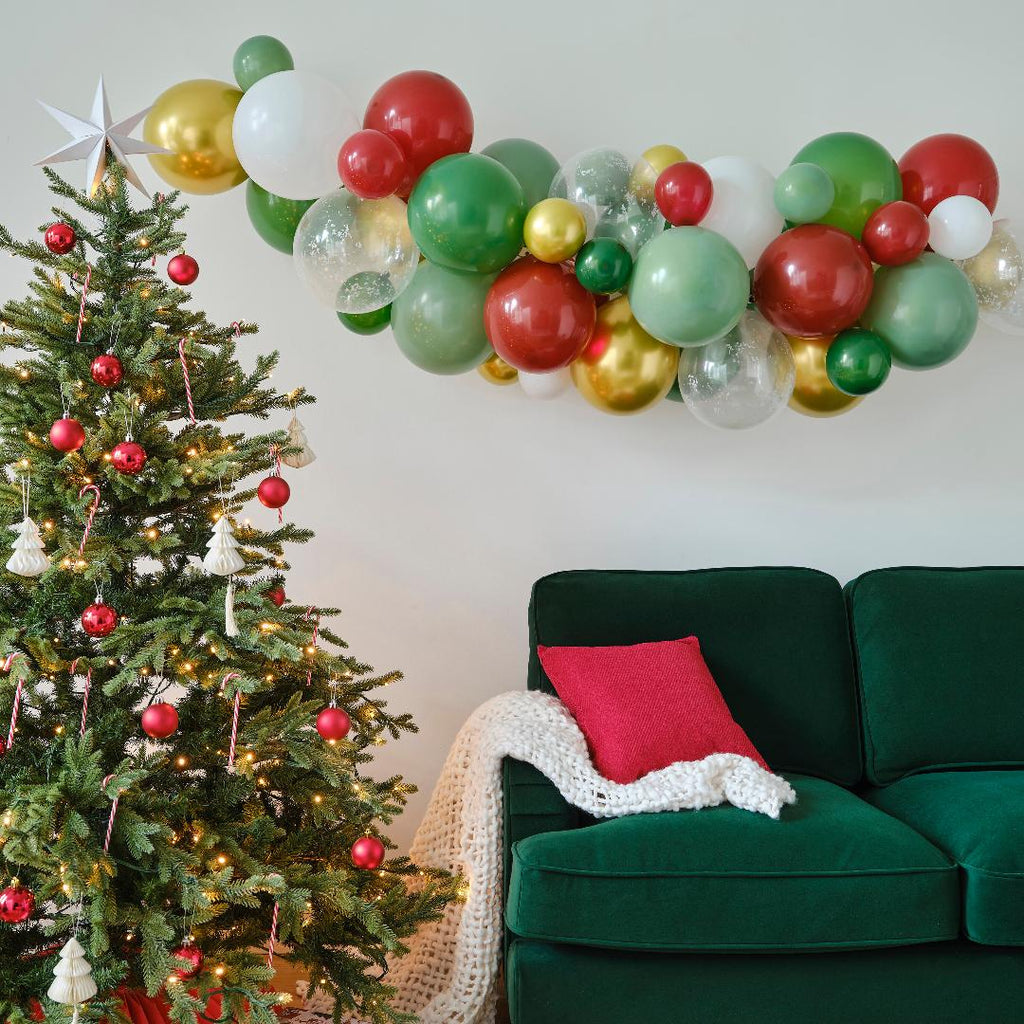 Novelty Christmas Balloon Arch Kit - Beales department store