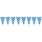 Bavarian Pennant Plastic Bunting - 4m