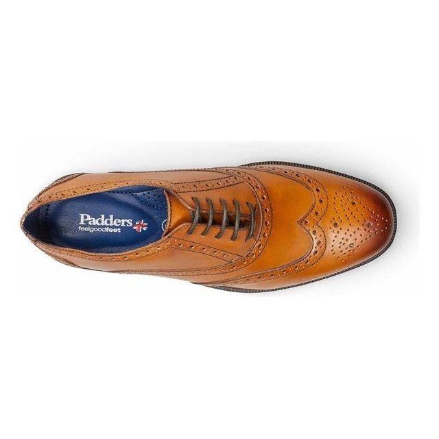 Padders 167 Oxford Dress Shoes - Chestnut - Beales department store