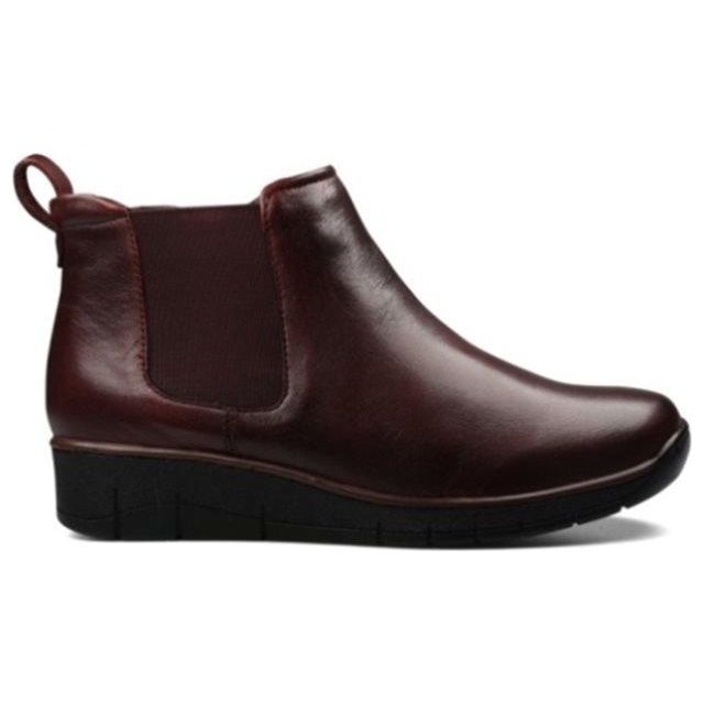 Padders 3275 Rowan Ankle Boots - Burgundy Leather - Beales department store