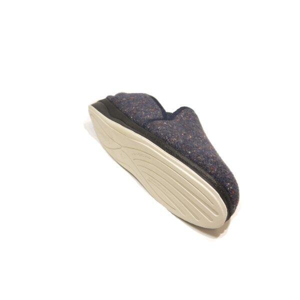 Padders 408S*02 Albert Everyday Slippers - Navy Tweed - Beales department store