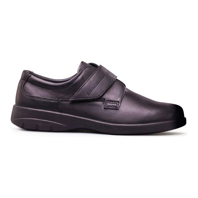 Padders Air Smart Casual Shoes - Black - Beales department store