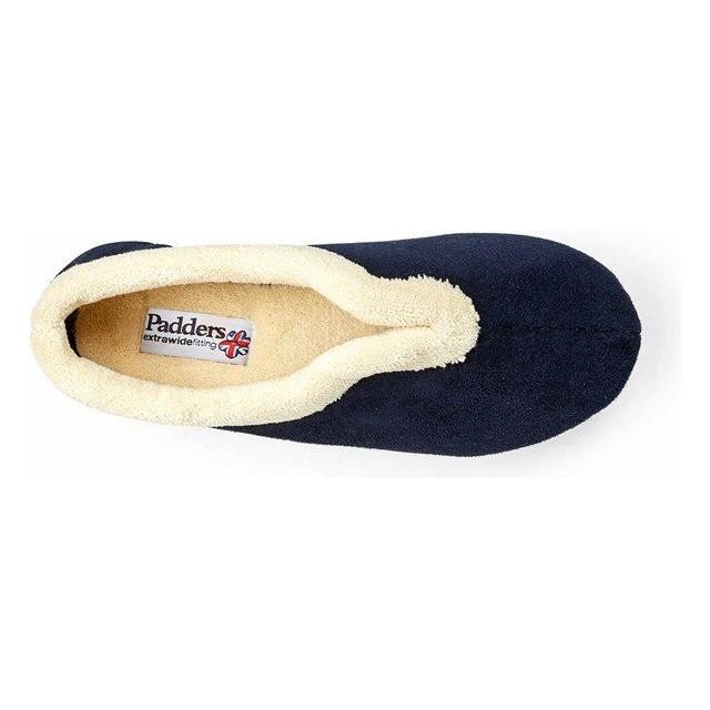 Padders Carmen Slipper - Navy - Beales department store