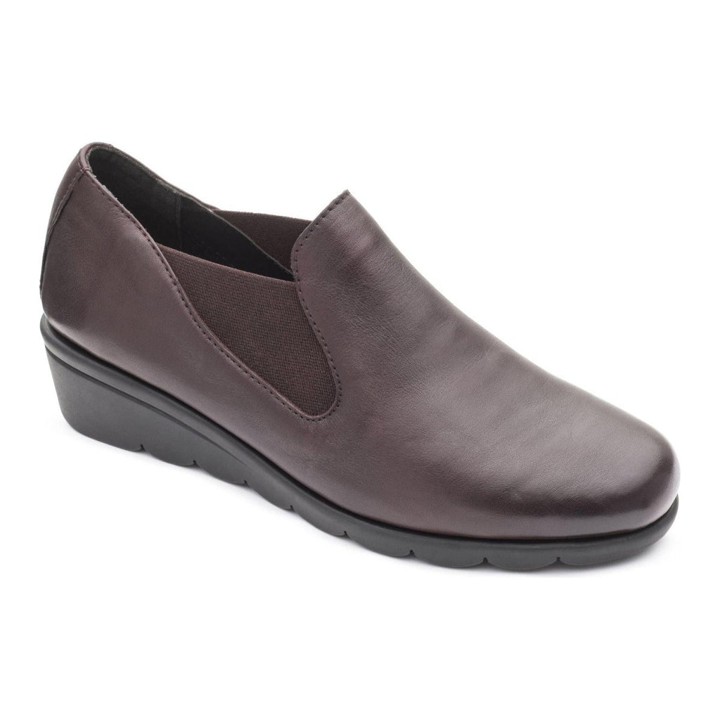 Padders Dawn Womens Comfort Shoes - Wine - Beales department store
