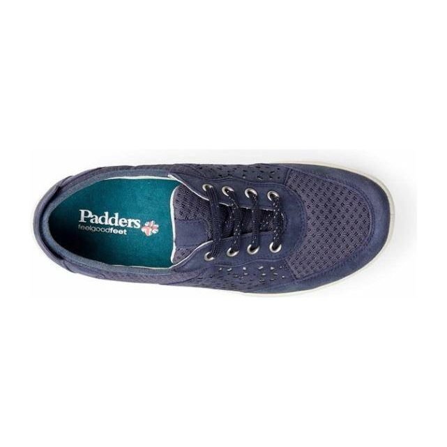 Padders Harp Casual Shoes - Midnight Blue - Beales department store