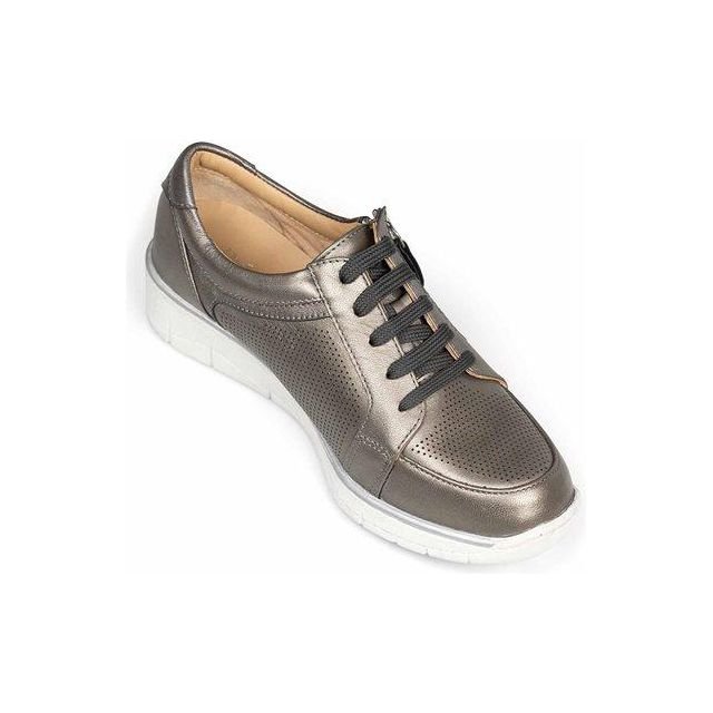 Padders Ivy Trainers - Metal - Beales department store