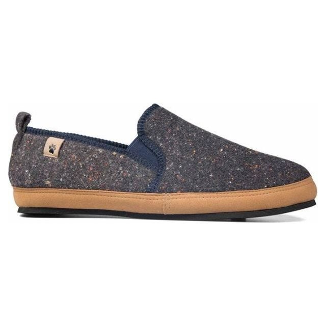 Padders Jarvis Men's Slippers - Navy Tweed - Beales department store