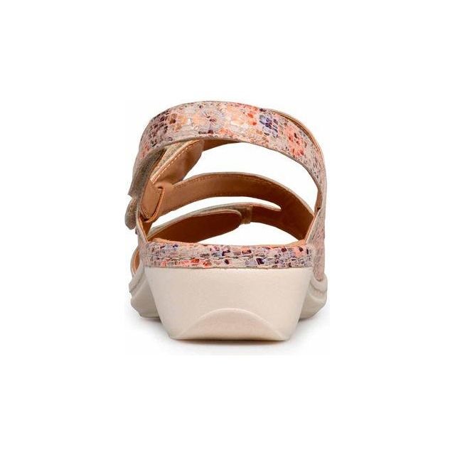 Padders Joelle Sandals - Floral Print Leather - Beales department store