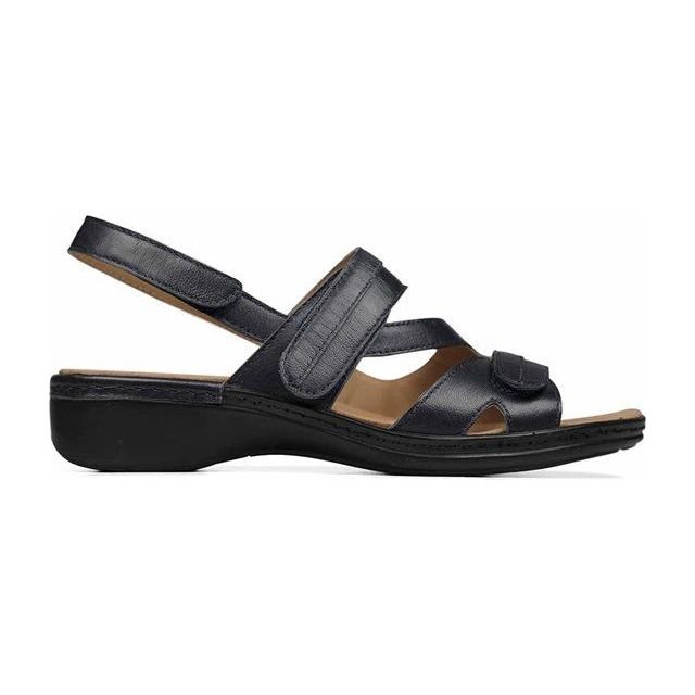 Padders Joelle Sandals - Navy Leather - Beales department store