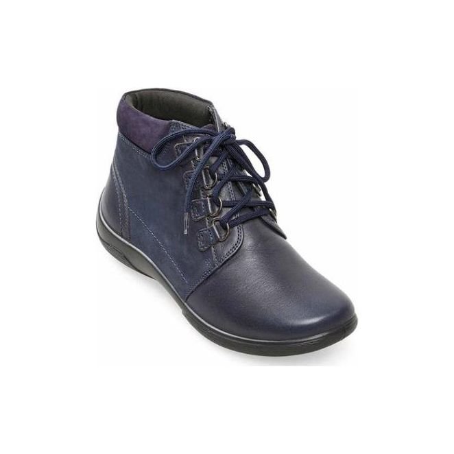 Padders Journey Casual Lace Up - Midnight - Beales department store