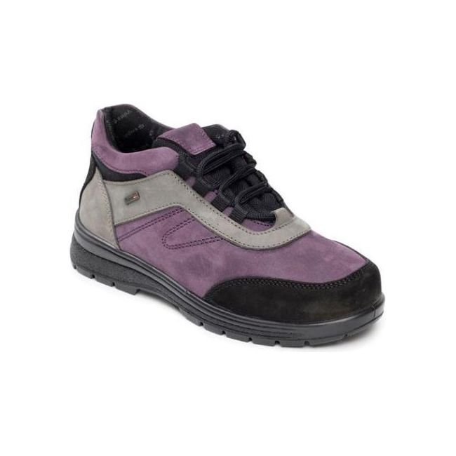 Padders Jump Casual Lace Up - Mauve - Beales department store