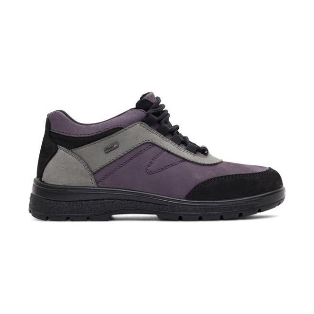 Padders Jump Casual Lace Up - Mauve - Beales department store